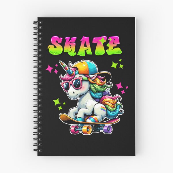 Artikelvorschau, Buntes, einhorn, reiten, a, skateboard entworfen und verkauft von AlienOccupation.