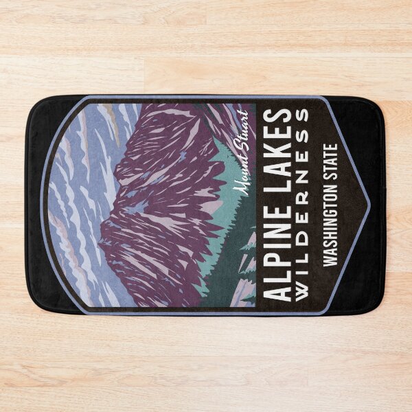 Item preview, Mount Stuart Alpine Lakes Wilderness designed and sold by JordanHolmes.