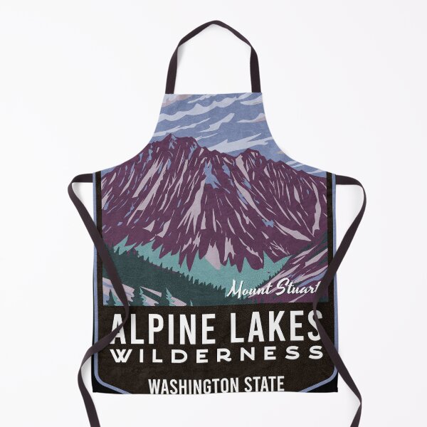 Item preview, Mount Stuart Alpine Lakes Wilderness designed and sold by JordanHolmes.