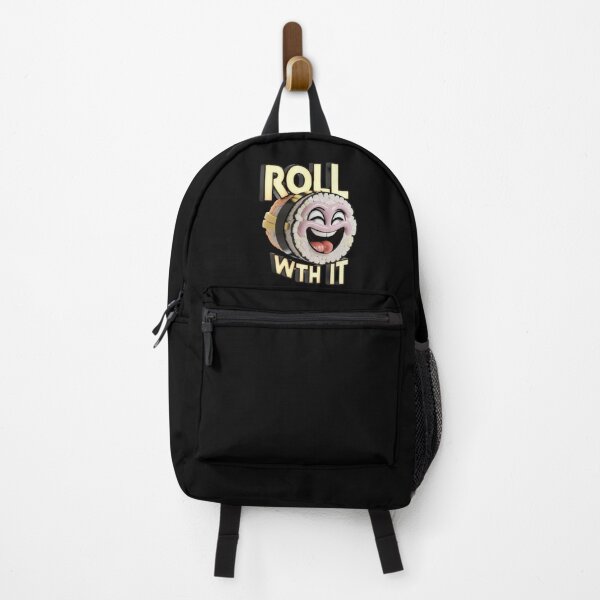 Item preview, Roll with It - Punny Laughing Sushi Roll designed and sold by deluxedigital1.