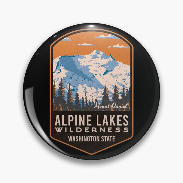 Item preview, Mount Daniel Alpine Lakes Wilderness designed and sold by JordanHolmes.