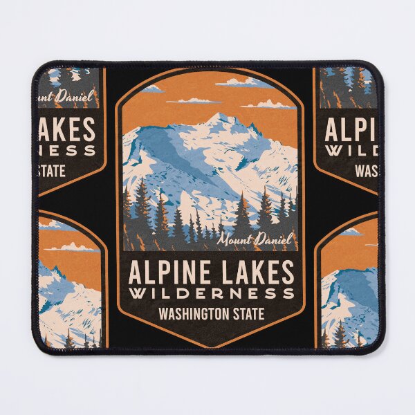 Item preview, Mount Daniel Alpine Lakes Wilderness designed and sold by JordanHolmes.