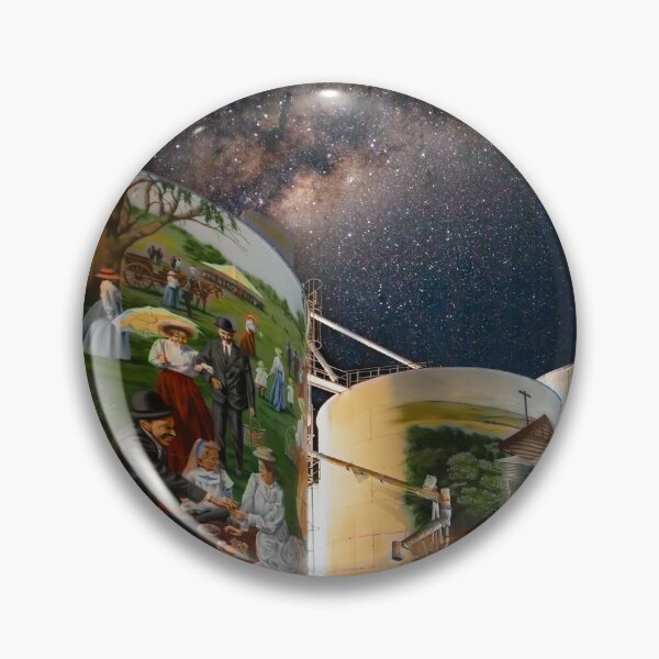 Item preview, Colbinabbin Silos Victoria designed and sold by David  Hibberd.