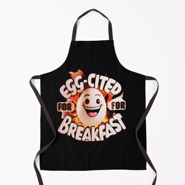 Item preview, Egg-cited for Breakfast Grinning Egg Witty designed and sold by deluxedigital1.