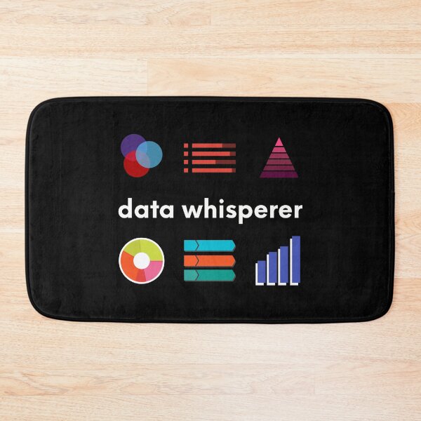 Item preview, Data Whisperer Data Nerd - Data Analyst Data Scientist designed and sold by farhanhafeez.