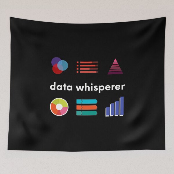 Item preview, Data Whisperer Data Nerd - Data Analyst Data Scientist designed and sold by farhanhafeez.