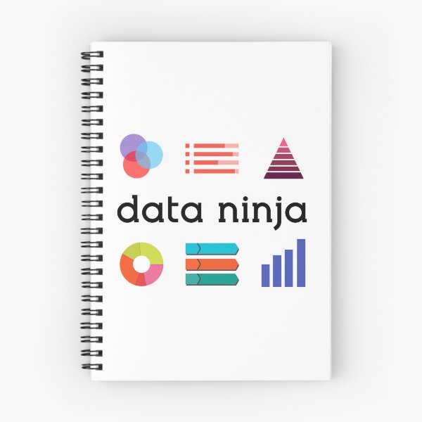 Aperçu de l'œuvre Data Ninja Data Nerd - Data Analyst Data Scientist créée et vendue par farhanhafeez.
