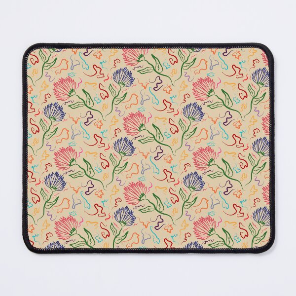 Item preview, Flowers and lines pattern designed and sold by Scrabbly Doodles.
