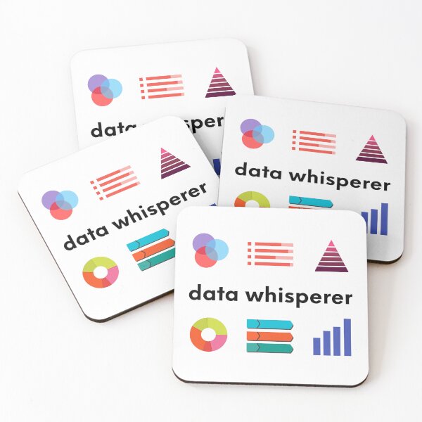 Item preview, Data Whisperer Data Nerd - Data Analyst Data Scientist designed and sold by farhanhafeez.
