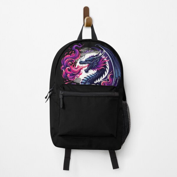 Item preview, Dragon Breathing purple and pink flames designed and sold by Bauerthreads.