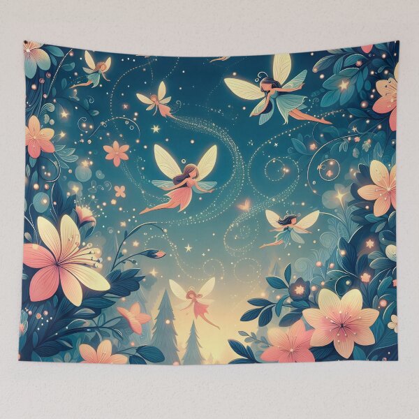 Item preview, Enchanted Nighttime Fairy Dance designed and sold by CitrineLinker.