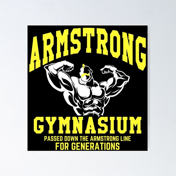 Item preview, Gimnasio Armstrong designed and sold by Crossroads-Art.