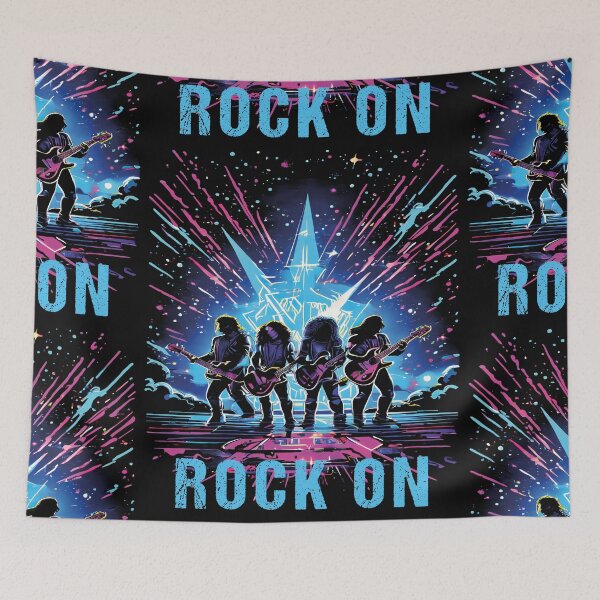 Item preview, Epic Rock On T-Shirt - Vintage Rock Music Tee - Cool Graphic Rock Band Shirt - Classic Rock and Roll Apparel - Retro Concert Style Clothing - Perfect Gift for Music Lovers - Trendy Rock Fashion" designed and sold by al21ex.