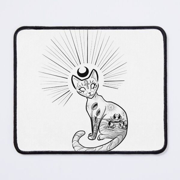 Item preview, Bastet the cat goddess designed and sold by CleyVonSlay.