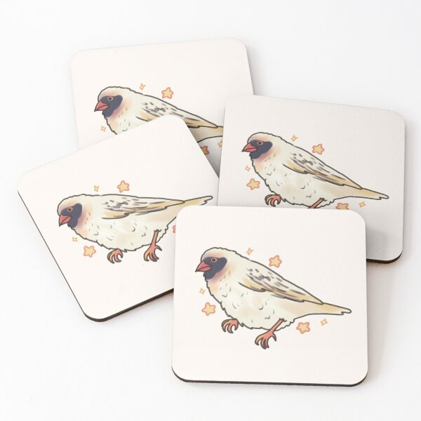 Item preview, Cue Red billed Quelea with stars  designed and sold by Artofmayara.