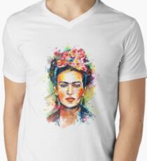 Frida Kahlo Men's V-Neck T-Shirt