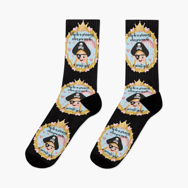 Item preview, Why be a princess when you can be a pirate girl designed and sold by AnulaArt.
