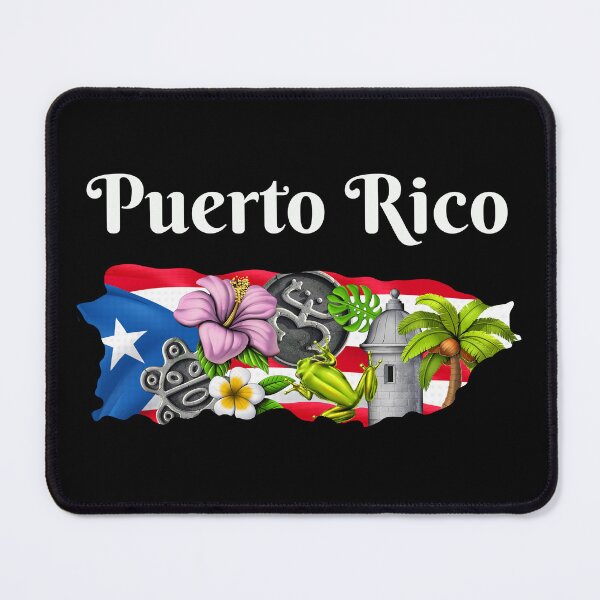 Item preview, Puerto Rico Boricua Map designed and sold by underheaven.