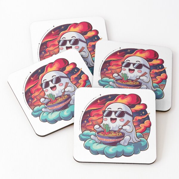 Item preview, Ghost Eating Ramen  designed and sold by XquisiteFashion.