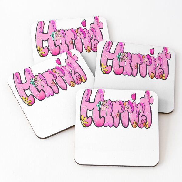 Item preview, Harriet popular girls name woman women’s first name in pink drip calligraphy Harriet designed and sold by Artonmytee.