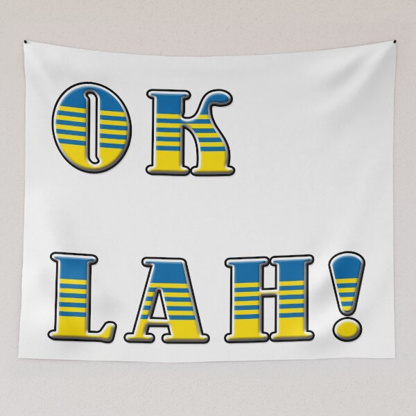 Item preview, Ok lah Singlish classic designed and sold by UniqueDesignHub.