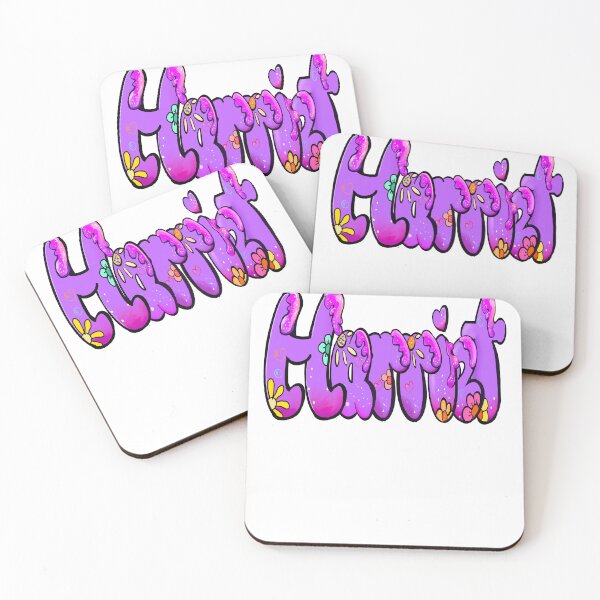 Item preview, Harriet popular girls name woman women’s first name in purple drip calligraphy Harriet designed and sold by Artonmytee.