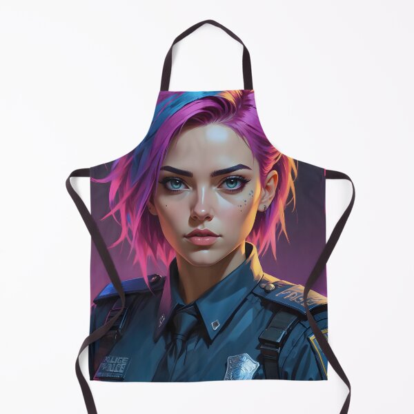 Item preview, Cyberpunk Female Police Officer designed and sold by papi1998.