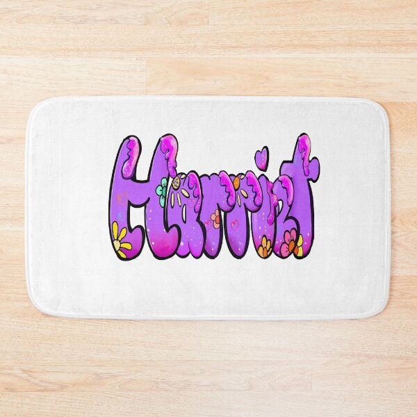 Item preview, Harriet popular girls name woman women’s first name in purple drip calligraphy Harriet designed and sold by Artonmytee.