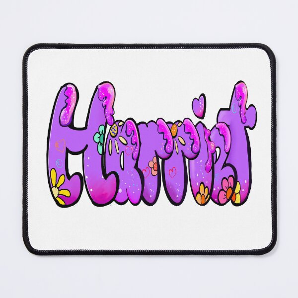 Item preview, Harriet popular girls name woman women’s first name in purple drip calligraphy Harriet designed and sold by Artonmytee.