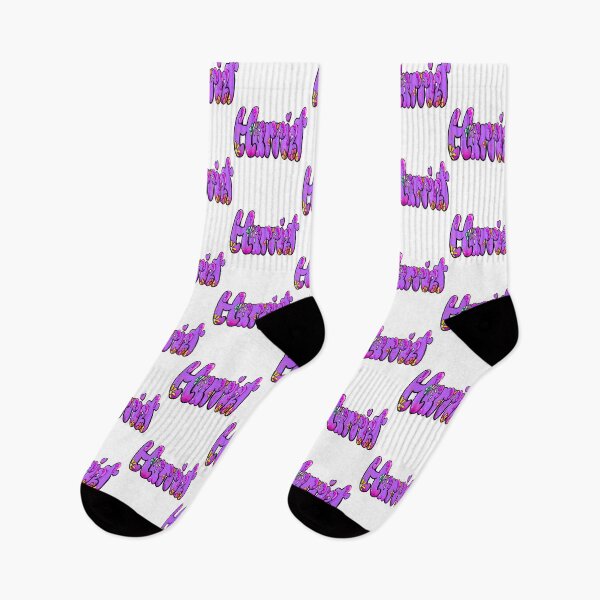 Item preview, Harriet popular girls name woman women’s first name in purple drip calligraphy Harriet designed and sold by Artonmytee.