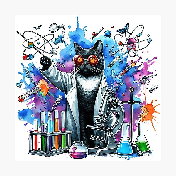 Item preview, Science Cat Lab designed and sold by erkinmaddison.