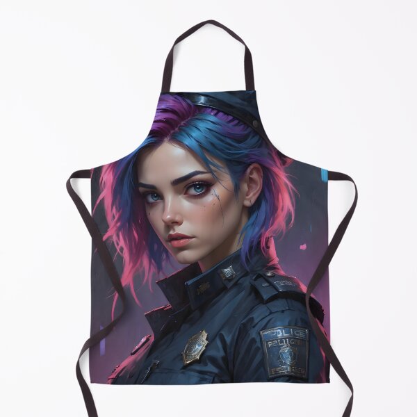 Item preview, Cyberpunk Female Police Officer designed and sold by papi1998.