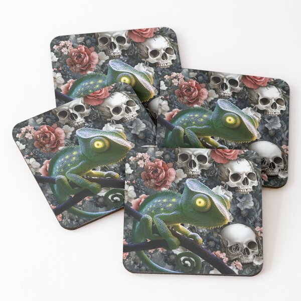 Item preview, SKULL CHAMELEON : HIDDEN Edition  designed and sold by Zen Candy 3000 Travis Nicholas Zariwny.
