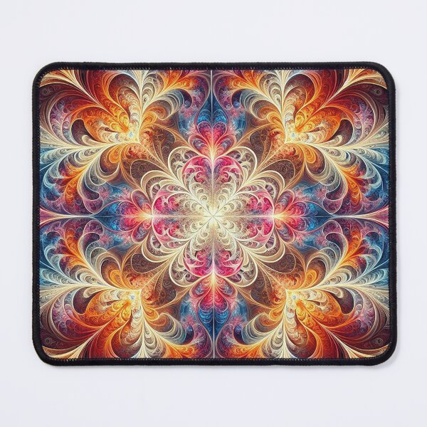 Item preview, Fractal - Coloured Tile Four designed and sold by Cizzit.