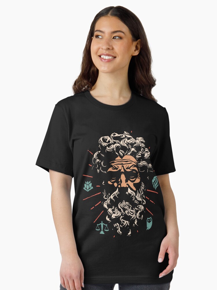 Thumbnail 2 of 7, Essential T-Shirt, Stoic Virtues designed and sold by v-nerd.