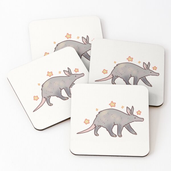 Item preview, Cute Aardvark with stars  designed and sold by Artofmayara.