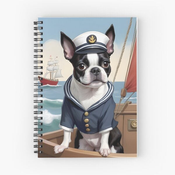 Item preview, Copy of Sailor Boston Terriers... Well, I Guess Anything Is Possible designed and sold by Hall-O-Gram.
