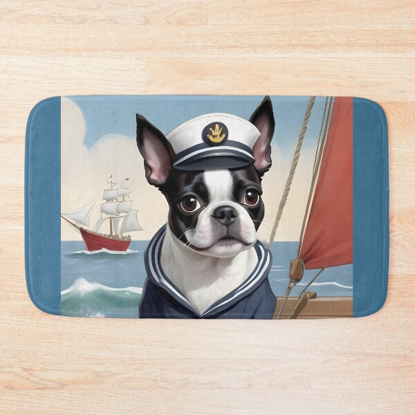 Item preview, Copy of Sailor Boston Terriers... Well, I Guess Anything Is Possible designed and sold by Hall-O-Gram.