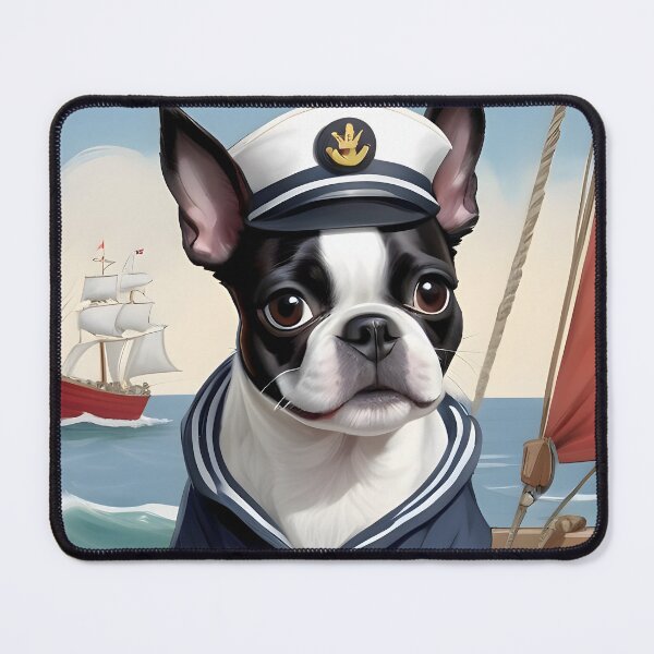 Item preview, Copy of Sailor Boston Terriers... Well, I Guess Anything Is Possible designed and sold by Hall-O-Gram.