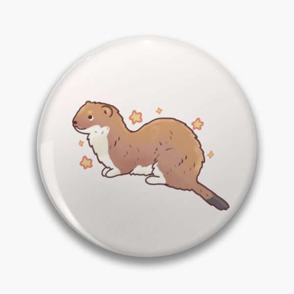 Item preview, Cute stoat with stars designed and sold by Artofmayara.