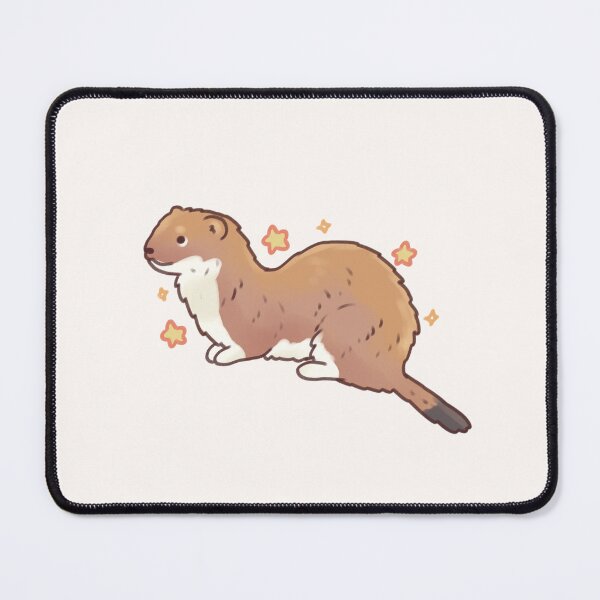 Item preview, Cute stoat with stars designed and sold by Artofmayara.