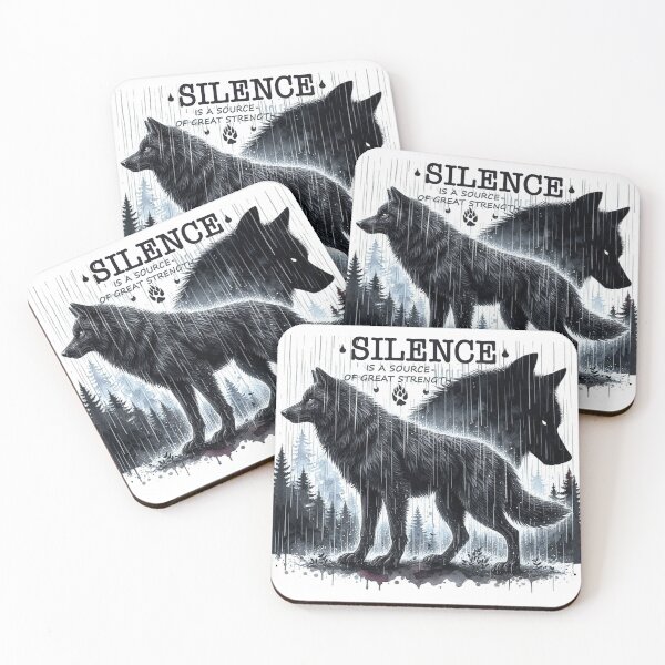 Item preview, Quotes Motivational Silence is a Source of Great Strength designed and sold by erkinmaddison.