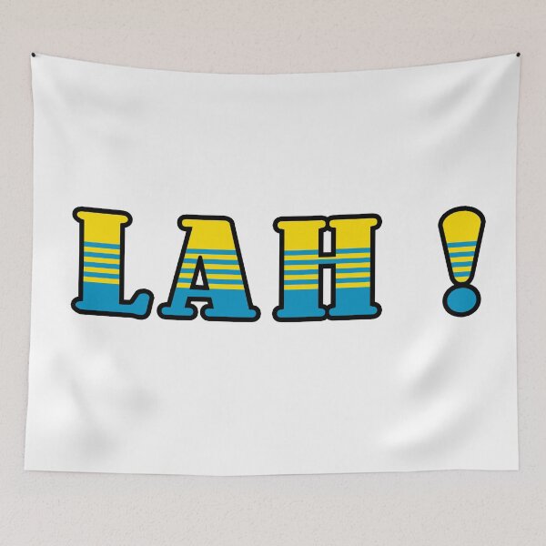 Item preview, Lah stripes singlish designed and sold by UniqueDesignHub.