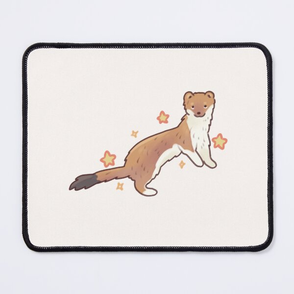 Item preview, Cute weasel with stars designed and sold by Artofmayara.