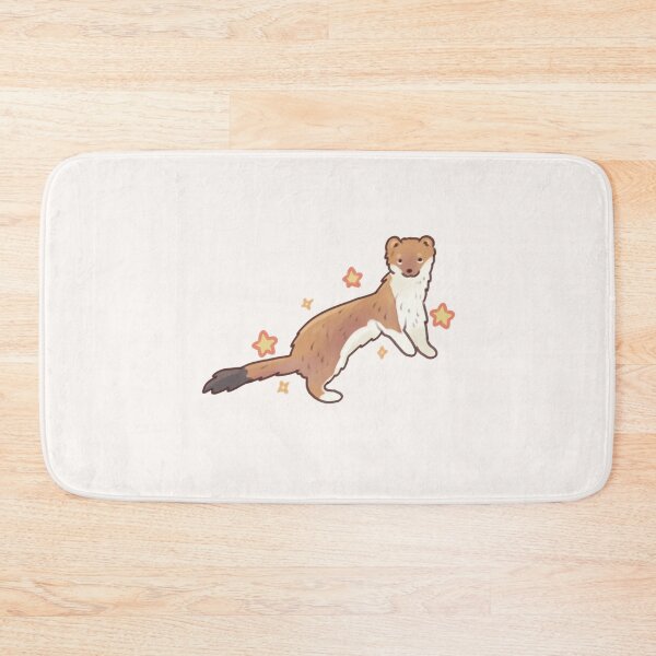Item preview, Cute weasel with stars designed and sold by Artofmayara.
