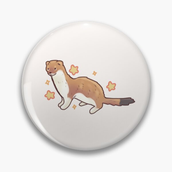Item preview, Cute weasel with stars designed and sold by Artofmayara.