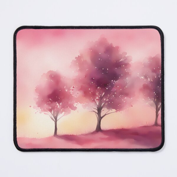 Item preview, Pink Trees at Sunrise designed and sold by CalmnessbyChoice.
