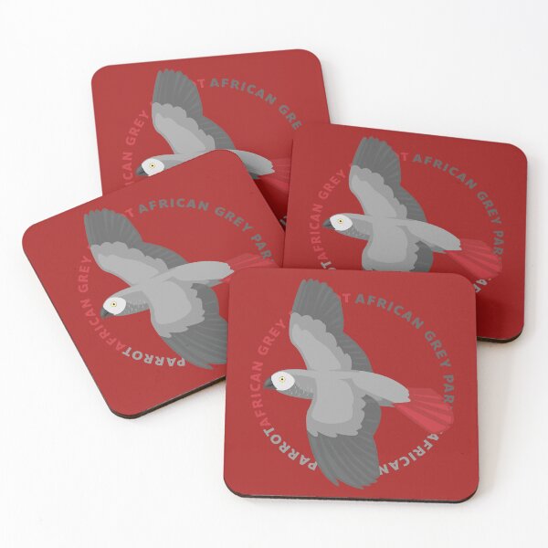Item preview, African Grey Parrot Bird Cut Flying designed and sold by SUPERHERON.