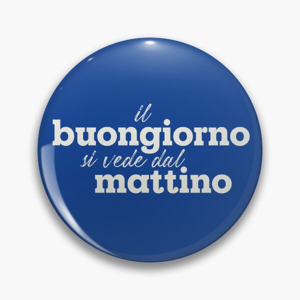 Item preview, Il buogiorno si vede dal mattino designed and sold by SpilloDesign.