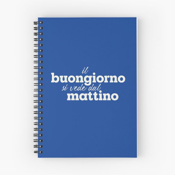 Item preview, Il buogiorno si vede dal mattino designed and sold by SpilloDesign.